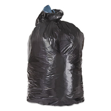 Trinity Plastics Low-density Can Liners, 56 Gal, 1.3 Mil, 43" X 47", Black, 100-carton freeshipping - TVN Wholesale